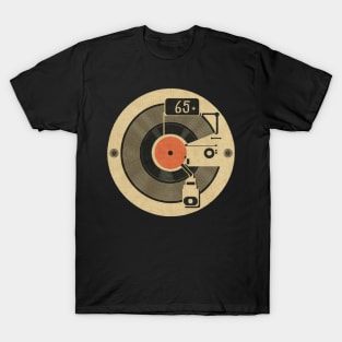 45 Record Adapter (Distressed) T-Shirt